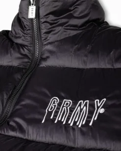 Grimey Abrigo Back At You Puffer - Black | Fw23 Hot