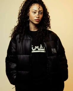 Grimey Abrigo Back At You Puffer - Black | Fw23 Hot