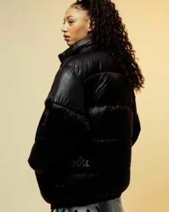 Grimey Abrigo Back At You Puffer - Black | Fw23 Hot