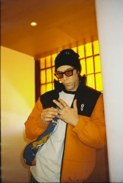 Grimey Abrigo Vita Deorum (Grmy X Oj) Puffer - Orange | Fw23 Outlet