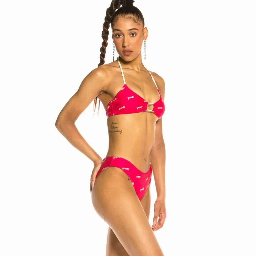 Grimey Banador Yanga Bikini Top Ss20 Red Clearance