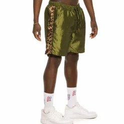 Grimey Bermuda Midnight Chameleon Running Shorts Ss19 Green Discount