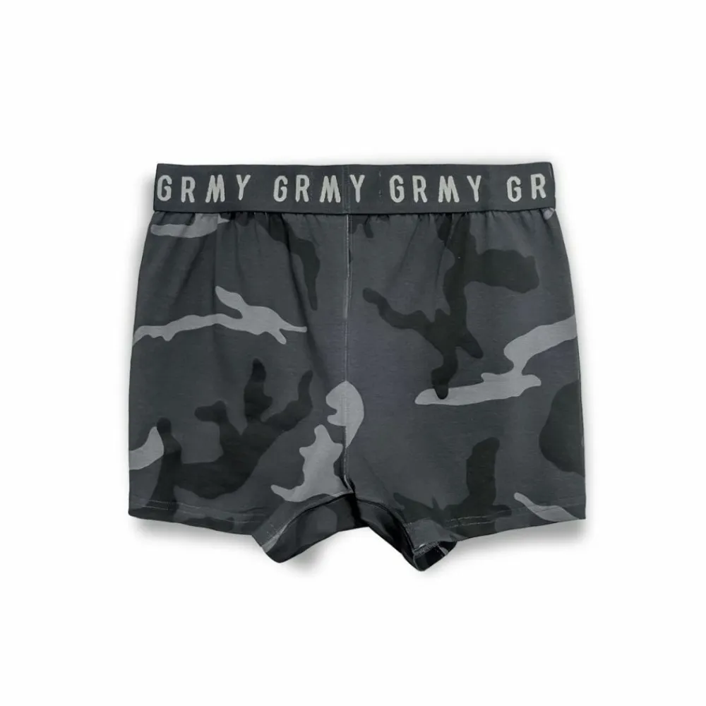 Grimey Boxers Tusker Temple All Over Print - Black | Fw23 Cheap