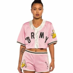 Grimey Camisa De Baseball De Chica 
