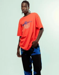 Grimey Camiseta Back At You Regular - Red | Fw23 Cheap