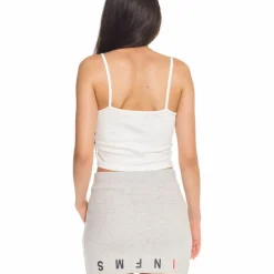 Grimey Camiseta Chica Ashe Top Ss18 White Flash Sale