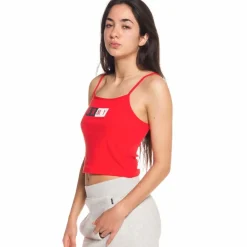 Grimey Camiseta Chica Ashe Top Ss18 Red Shop