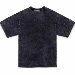 Grimey Camiseta Cloven Tongues Stone Washed Oversized - Washed Black | Summer 23 Cheap