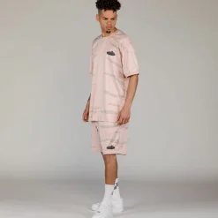 Grimey Camiseta Cloven Tongues All Over Print Mesh - Cream | Summer 23 Sale