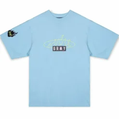 Grimey Camiseta Cloven Tongues Oversized - Blue | Summer 23 Hot