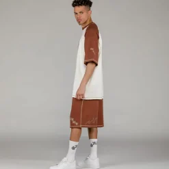 Grimey Camiseta Fire Route Bicolor - White | Spring 23 Clearance