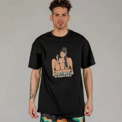 Grimey Camiseta La Mujer - Negra | Primavera 23 Discount