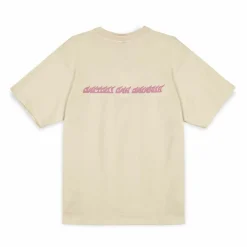 Grimey Camiseta Melted Stone Oversized - Cream | Fw23 Fashion
