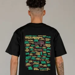 Grimey Camiseta The Brave Junction Regular - Black | Summer 23 Online