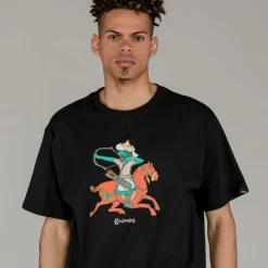 Grimey Camiseta The Clout Regular - Black | Spring 23 Cheap