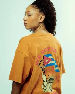 Grimey Camiseta The Cuban Linx Regular - Orange | Fw23 Sale
