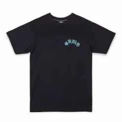 Grimey Camiseta The Light Me Up (Fire Route) - Black | Spring 23 Discount