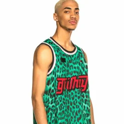 Grimey Camiseta Tirantes Yanga Mesh Tee Ss20 Green Fashion