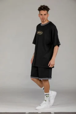 Grimey Camiseta Ufollow Oversized - Black | Spring 23 Outlet