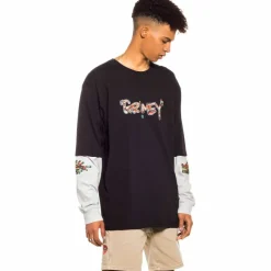 Grimey Camiseta Manga Larga Nine Winds Ls - Black | Spring 22 Shop