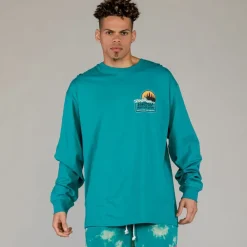Grimey Camiseta Manga Larga Ufollow - Blue | Spring 23 Sale