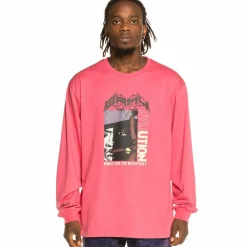 Grimey Camiseta Manga Larga "Liveution Magic 4 Resistance" Ls - Pink | Spring 21 Clearance