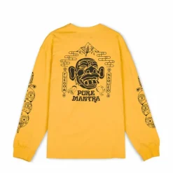 Grimey Camiseta Manga Larga "Lust Mantra" - Yellow | Fall 22 Fashion