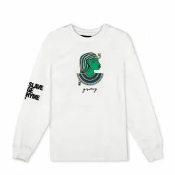 Grimey Camiseta Manga Larga "Iam" - White | Fall 22 Shop