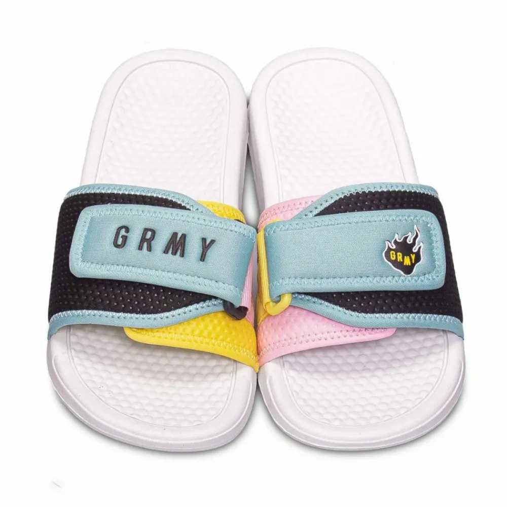 Grimey Chanclas "Trespass" - Multicolor | Summer 22 Clearance