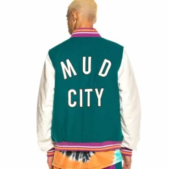 Grimey Chaqueta Baseball Acknowledge Ss20 Green Outlet