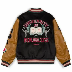 Grimey Chaqueta Baseball Nablus - Black | Fw23 Store