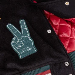 Grimey Chaqueta Baseball Nablus - Black | Fw23 Store