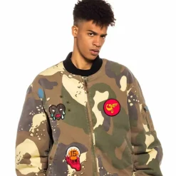 Grimey Chaqueta Bomber Glorified - Camo | Spring 22 Best