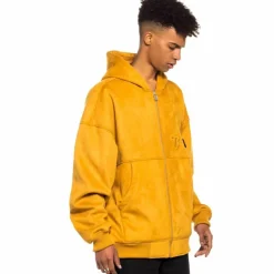 Grimey Chaqueta Bomber Jungle Punch Suede Hood - Brown | Spring 22 Cheap