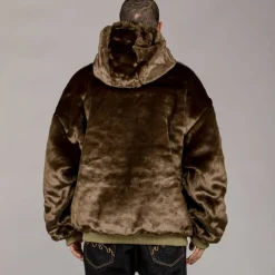 Grimey Chaqueta Bomber Lost Boys Reversible Fur - Brown | Winter 22 Sale