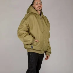 Grimey Chaqueta Bomber Lost Boys Reversible Fur - Brown | Winter 22 Sale