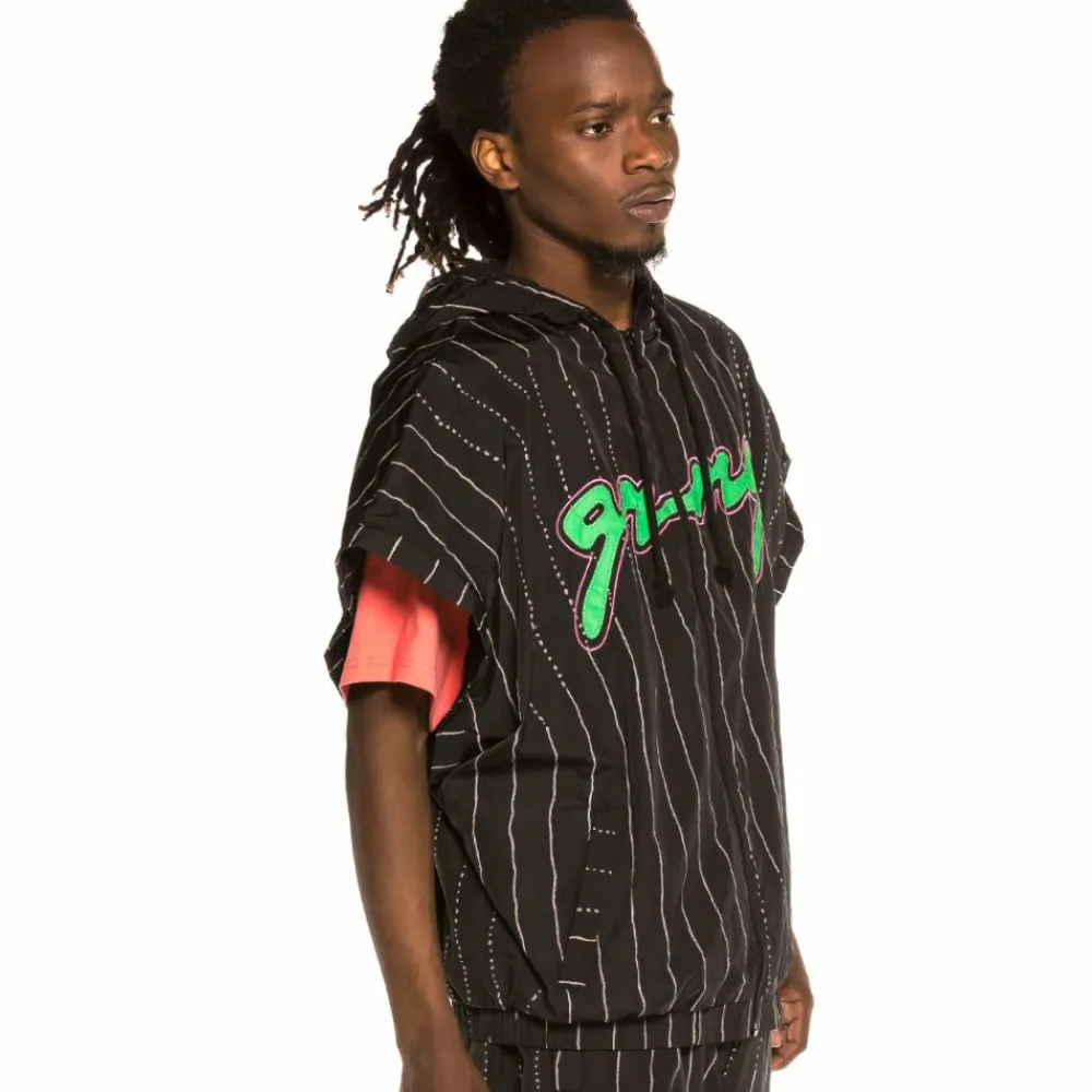 Grimey Chaqueta Con Capucha "Strange Fruit" - Black | Spring 21 Outlet