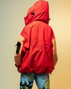 Grimey Chaqueta Back At You - Red | Fw23 Shop