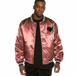 Grimey Chaqueta Call Of Yore Reversible Satin Jacket Fw20 Black Discount