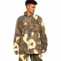 Grimey Chaqueta Glorified Field - Camo | Spring 22 Discount