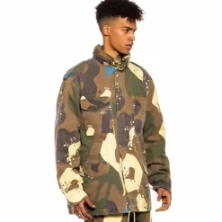 Grimey Chaqueta Glorified Field - Camo | Spring 22 Discount