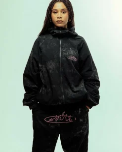 Grimey Chaqueta Melted Stone Tie And Dye Vintage - Black | Fw23 New