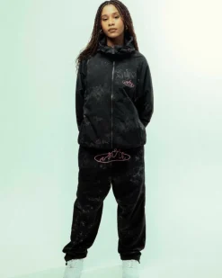 Grimey Chaqueta Melted Stone Tie And Dye Vintage - Black | Fw23 New
