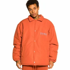 Grimey Chaqueta (Heavy Coach) "Jazz Thing" - Ochre | Fall 21 Shop