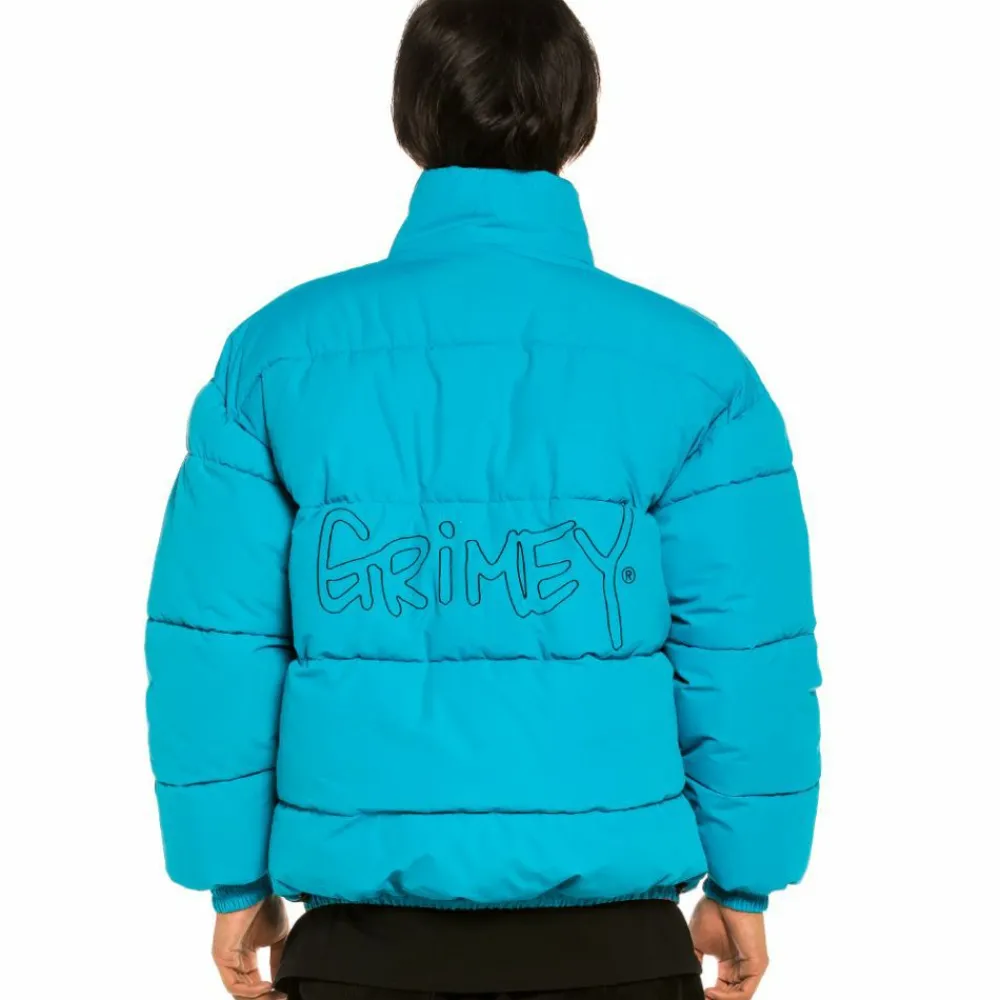 Grimey Chaqueta Puffy Reversible "Gem Cutting" - Blue/Multi | Fall 21 Best Sale