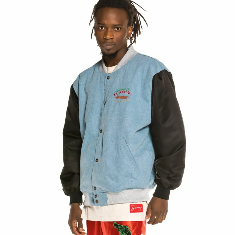 Grimey Chaqueta Satinada Reversible "The Loot" - White | Spring 21 Fashion