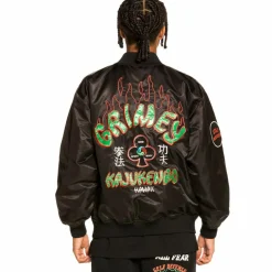Grimey Chaqueta Satinada Reversible