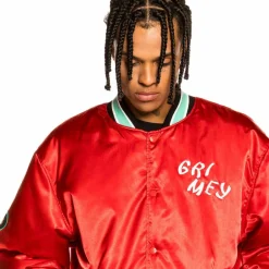 Grimey Chaqueta Satinada Reversible