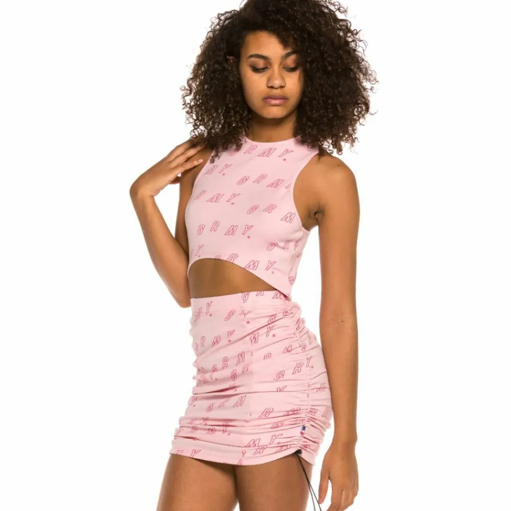 Grimey Falda Urmah Dojo All Over Print Ss20 Pink Store