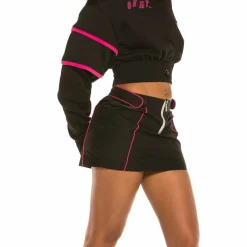 Grimey Falda Urmah Dojo Mini Skirt Ss20 Black Best Sale